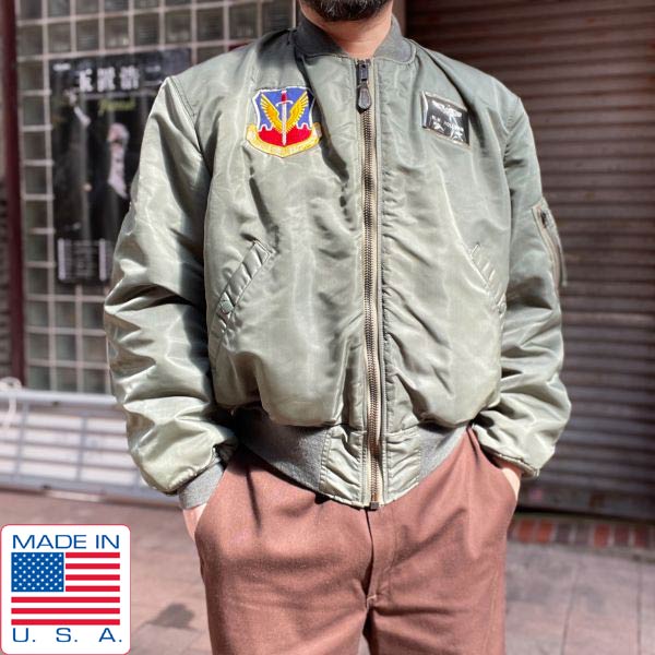 50s 米軍実物USAF MA−1 B−15D MOD 1953年