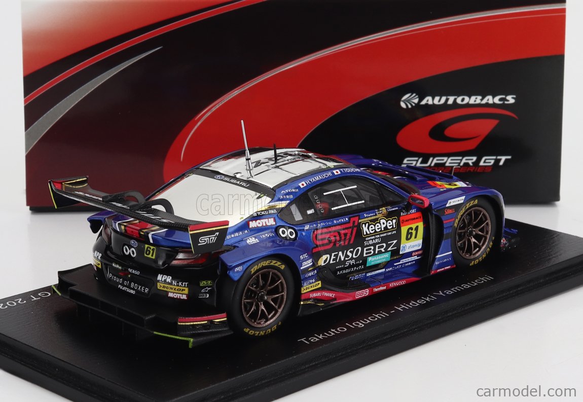 最終:SUBARU BRZ スーパーGT spark ミニカー 2023 1/43 Spark 2022