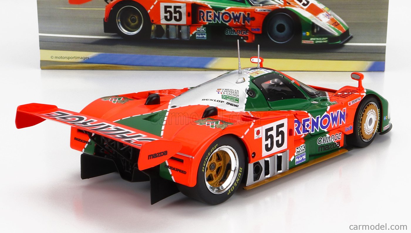 WERK83 W1802701 Scale 1/18 | MAZDA 787B 2.6L TEAM MAZDASPEED CO
