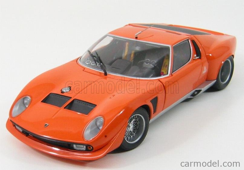 KYOSHO 08311P Scale 1/18 | LAMBORGHINI JOTA SVR 1970 ORANGE