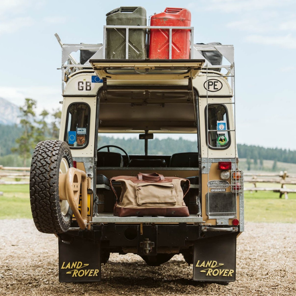 Oversized Travel Bag (Waxed Canvas) | Buffalo Jacksons