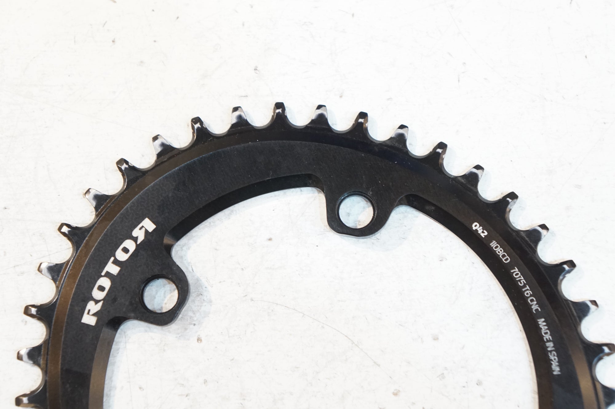 田*郎様 ROTOR チェーンリング 55T/42T BCD110 ROTOR 「ローター」 Q