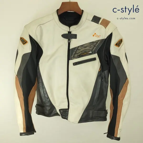 HYOD ヒョウドウ レザージャケット MHI-030 M ベージュ×ブラウン