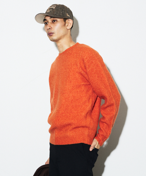 セール】YAK / ヤク アルパカ ブレンド タック ニット（ニット