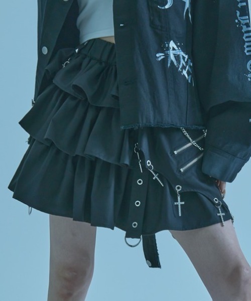 REFLEM（レフレム）の「『REFLEM/レフレム』フリルティアードスカート