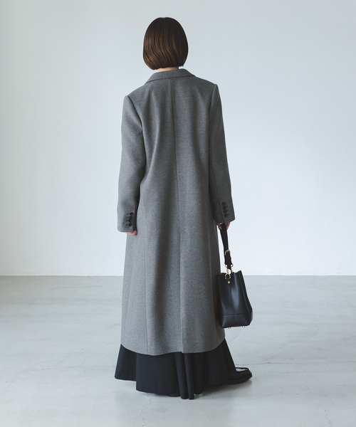 Noble（ノーブル）の「メルトンロングチェスターコート（チェスター