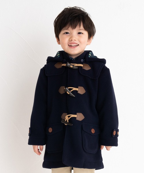 MIKI HOUSE（ミキハウス）の「フリースダッフルコート（その他アウター