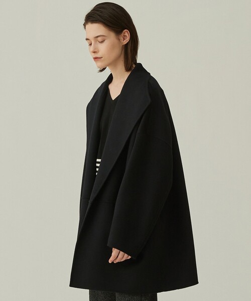 DES PRES（デ・プレ）の「□ダブルフェイスメルトンビーバー ショート