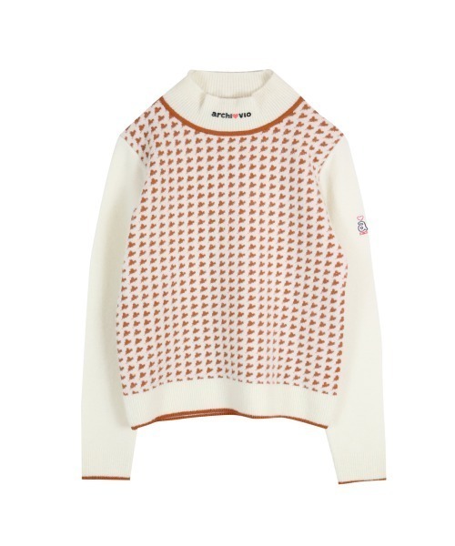 アルチビオ ゴルフピンクVネック セーター 【公式通販】