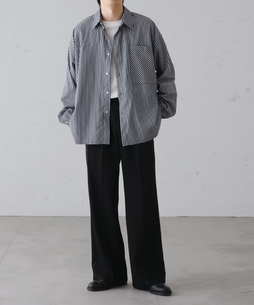 ストレートカラースラックスパンツ（スラックス）｜epnok（エプノック