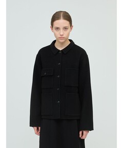 AUBERGE / TREVOR ウール ダッフルコート（ステンカラーコート