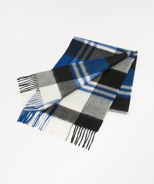 セール】カシミヤ チェック マフラー（マフラー）｜BEAUTY&YOUTH