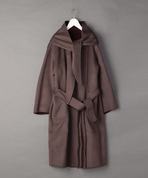 6（ロク）の「＜6(ROKU)＞HOOD REVER GOWN COAT/コート（その他
