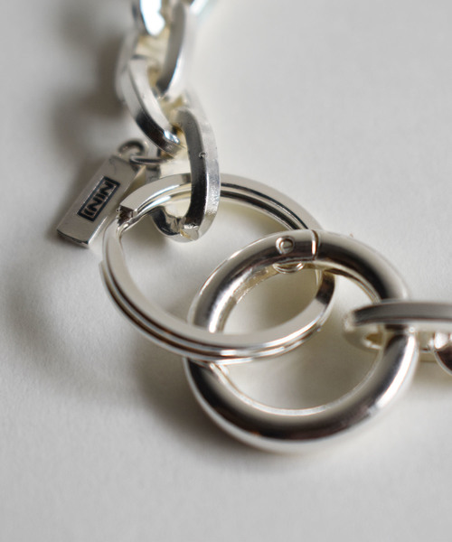 セール】【NUMBER (N)INE】シルバー999キーチェーン＆ブレスレット