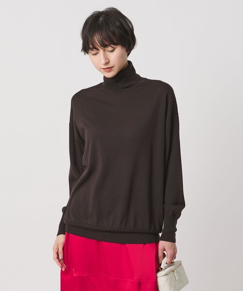 セール】18G ウール タートルネック ニット ‐ウォッシャブル‐（ニット