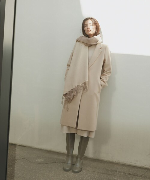 セール】【定番人気！/名品コート/日本製】ウール100%チェスターコート