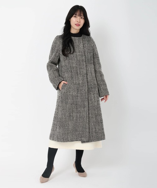 STRAWBERRY-FIELDS（ストロベリーフィールズ）｜ノーカラーコート一覧