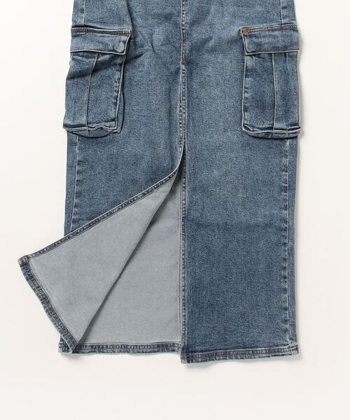 GUESS Originals Long Split Front Skirt | GUESS(ゲス) JAPAN 公式