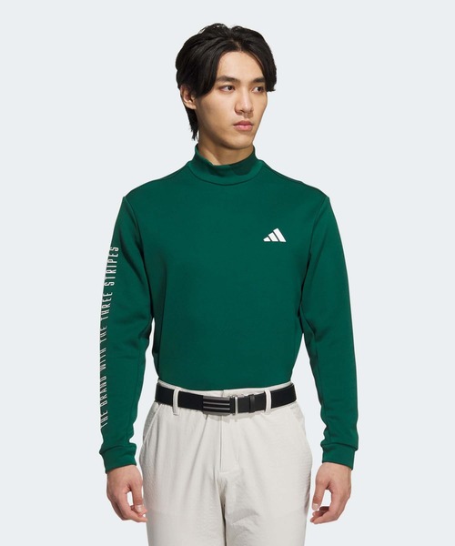 セール】ワーディング モックネック 長袖シャツ【adidas Golf