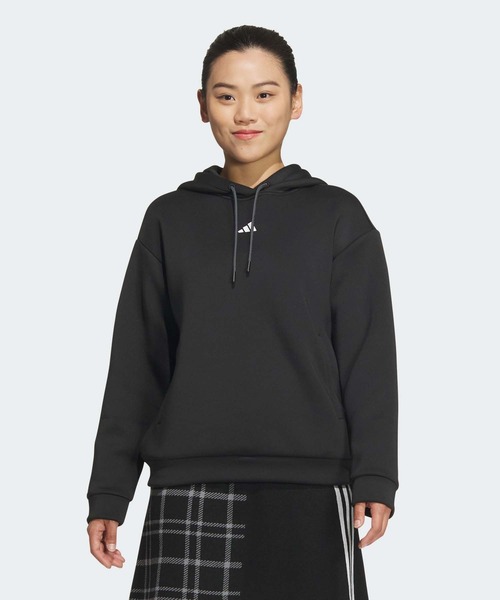 セール】ダンボールニット ビッグロゴ フーディー【adidas Golf