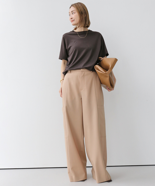 Prime wool jersey Tシャツ（Tシャツ/カットソー）｜Deuxieme Classe