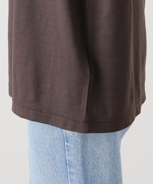 Prime wool jersey Tシャツ（Tシャツ/カットソー）｜Deuxieme Classe