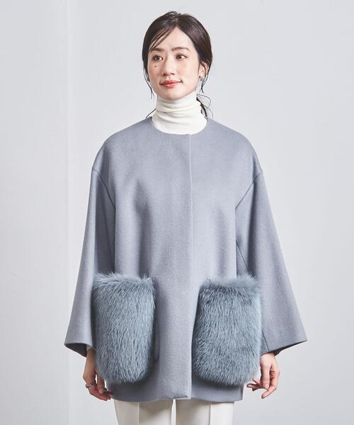 UNITED ARROWS（ユナイテッドアローズ）の「ウールカシミヤ フォックス