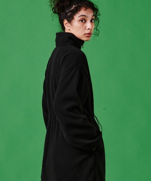 KELTY（ケルティ）の「80s Fleece Long Half Zip/フリースワンピース