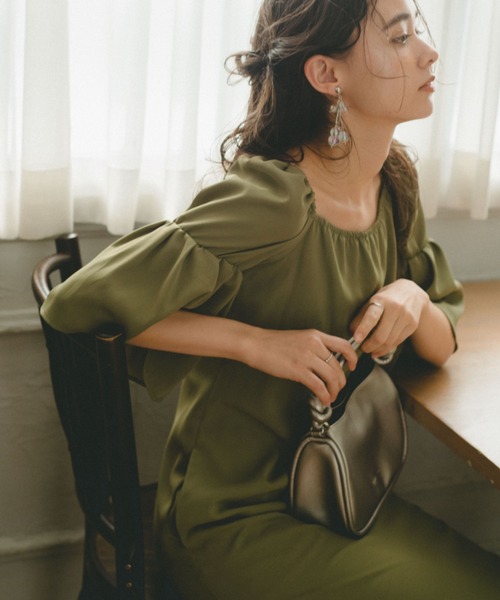 Kastane（カスタネ）の「【オケージョンドレス/結婚式】Bell sleeve