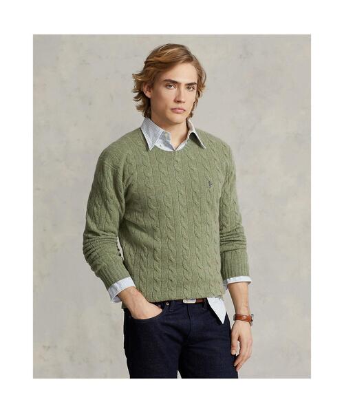POLO RALPH LAUREN（ポロ ラルフ ローレン）の「ケーブルニット ウール