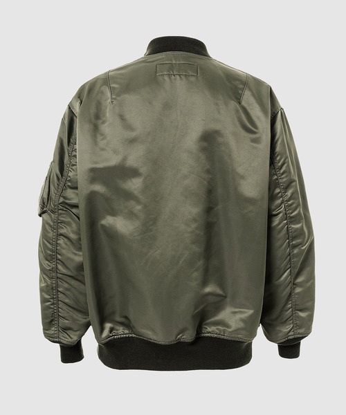 セール】COTTON NYLON TWILL BLOUSON（ノーカラージャケット）｜COMME