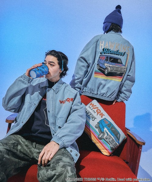 niko and（ニコアンド）の「【STRANGER THINGS】コラボデニム