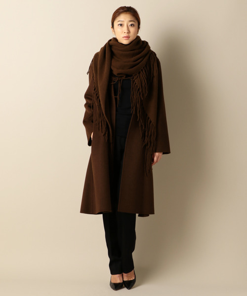 JOSEPH（ジョセフ）の「ダブルフェイスカシミヤコート OSLO ノーカラー