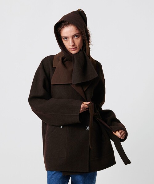 セール】＜ATTISESSION＞リバーシブル ベルト コート（その他アウター