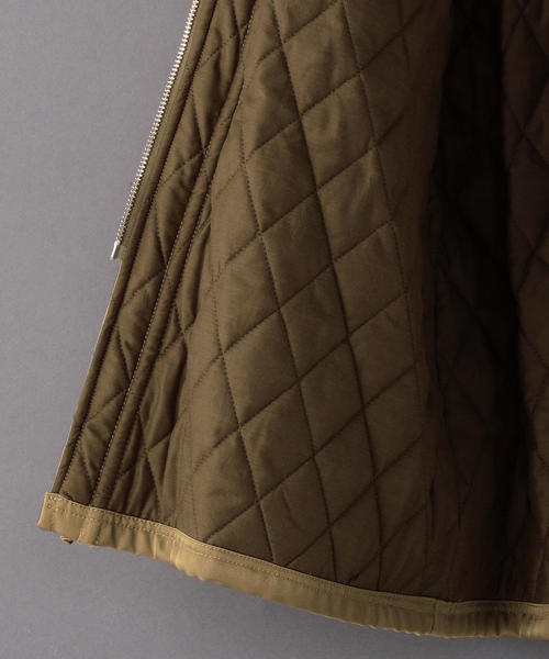 6（ロク）の「＜6(ROKU)＞BOA COLLAR ZIP COAT/コート（ミリタリー