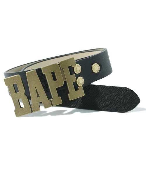 A BATHING APE（アベイシングエイプ）の「BAPE LEATHER BELT（ベルト