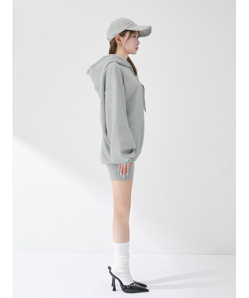 カラーラメスウェットミニワンピース（ワンピース）｜Darich