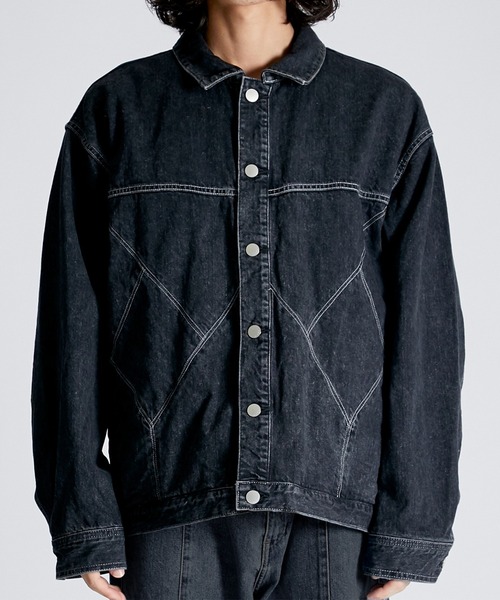 PANEL DENIM JACKET（カバーオール）｜Jieda（ジエダ）のファッション