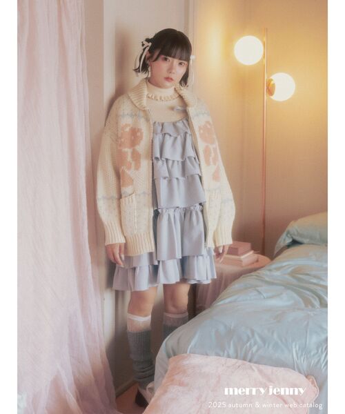 merry jenny（メリージェニー）の「ホイップクリームミニワンピース