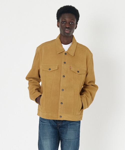 Levi's（リーバイス）の「Levi's/リーバイス スエード ジャケット