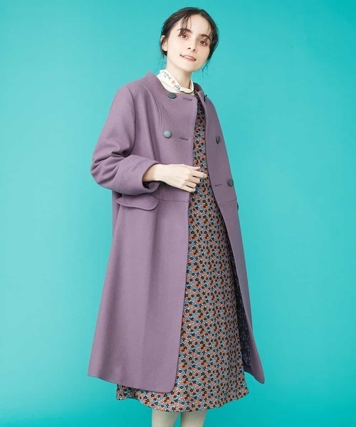 Jocomomola（ホコモモラ）の「ウールメルトン ロングコート（その他