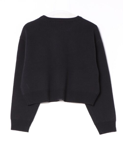 セール】【UNISEX】ALAND／Aロゴクルーニットプルオーバー（ニット