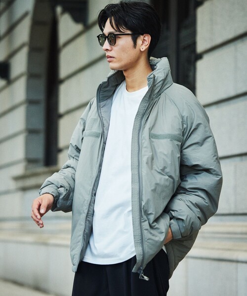 フリークスストアlevel7プリマロフトアウター Sサイズ セージグリーン