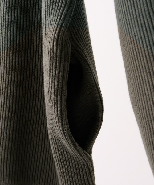 CLEL】Minimal Collar Drivers Knit Shirt/ ミニマルカラードライバー