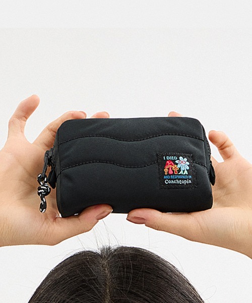 コーチトピア ループ ミニ ポーチ・リサイクル ポリエステル（ポーチ