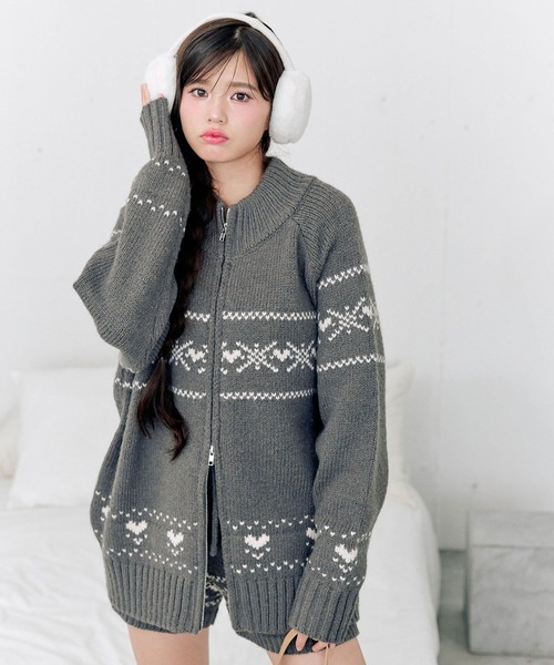 OLIVE des OLIVE（オリーブデオリーブ）の「カウチンニット（ニット