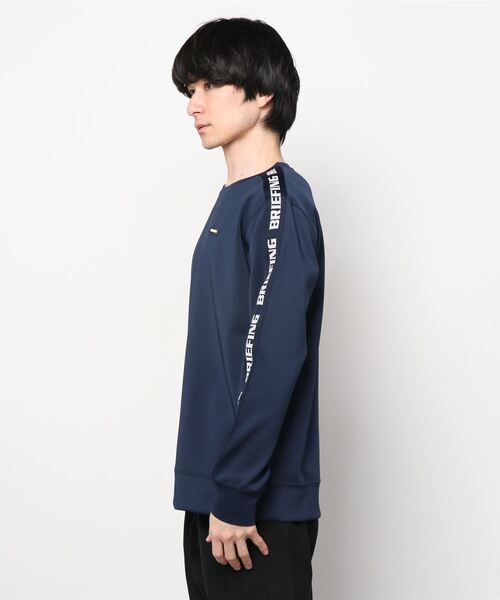 サイズ：M BRIEFING GOLF ブリーフィング ハーフジップ スウェット