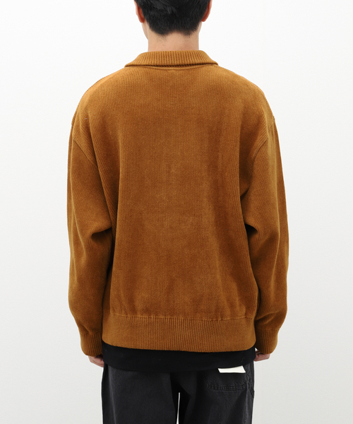 セール】【CREPUSCULE / クレプスキュール】Corduroy Zip Blouson