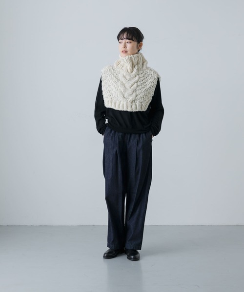 かぐれ（カグレ）の「ペルーショルダーニットウォーマー（ネック