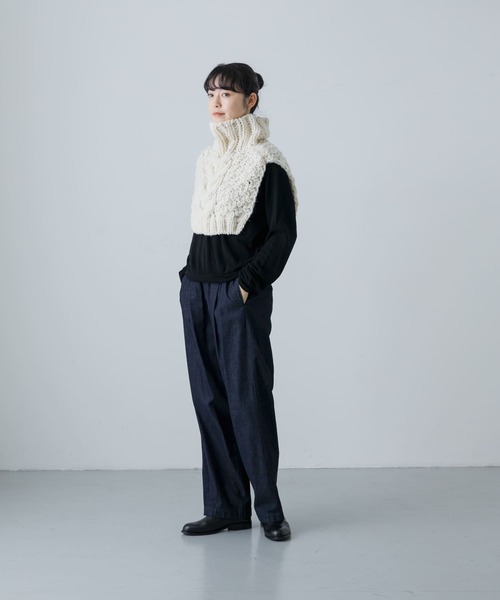 かぐれ（カグレ）の「ペルーショルダーニットウォーマー（ネック